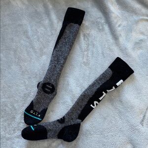 FITS ski socks merino wool blend cushioned OTC M